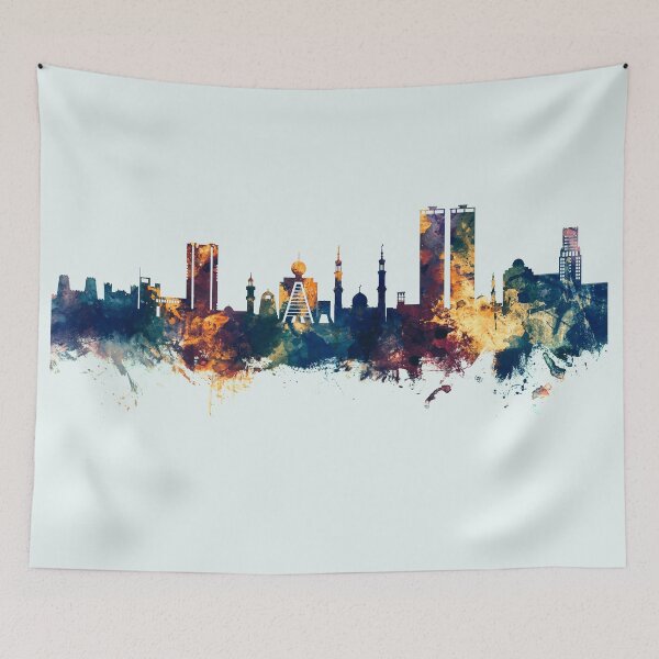 Item preview, Ras Al Khaimah Skyline designed and sold by ArtPrints.