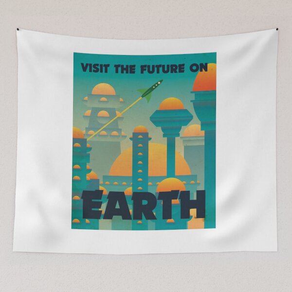 Item preview, Retro space poster designed and sold by gisis777.