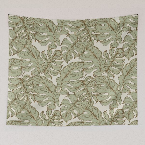 Item preview, Tropical leaves art designed and sold by RSDigitalPrintDesign.