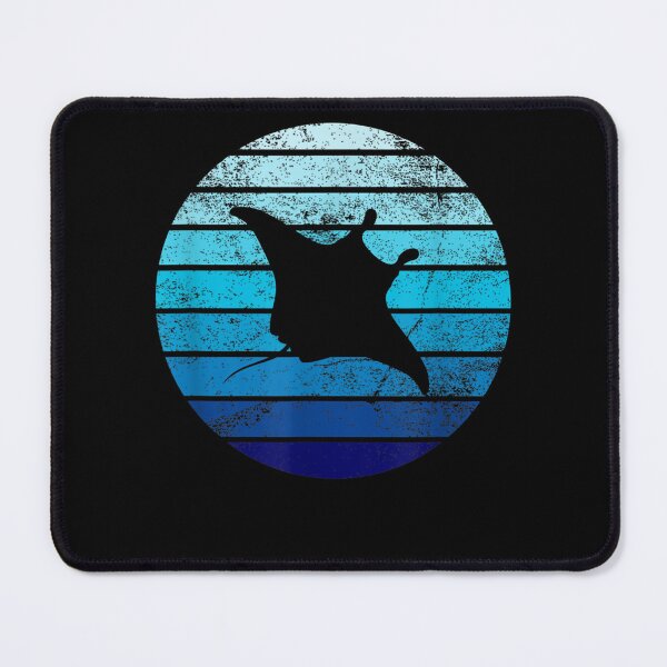 Item preview, Stingray Manta Ray Retro Vintage Ocean Water Animal designed and sold by u8ritaae.