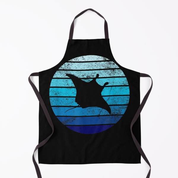 Item preview, Stingray Manta Ray Retro Vintage Ocean Water Animal designed and sold by u8ritaae.