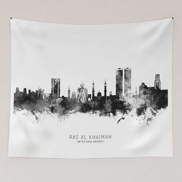 Item preview, Ras Al Khaimah Skyline designed and sold by ArtPrints.