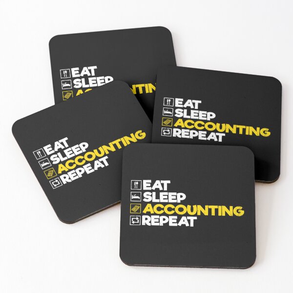 Item preview, Eat Sleep Accounting Repeat: Accounting Gift Funny Accountant designed and sold by Adexyl.