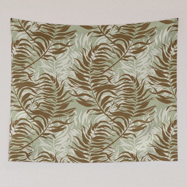 Item preview, Tropical leaves art designed and sold by RSDigitalPrintDesign.