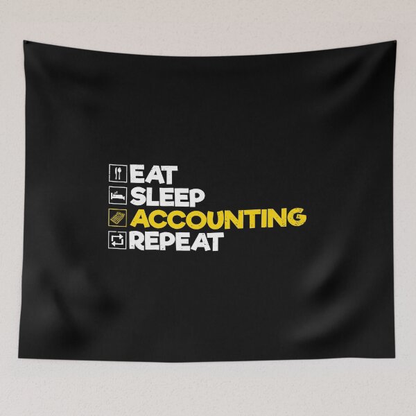Item preview, Eat Sleep Accounting Repeat: Accounting Gift Funny Accountant designed and sold by Adexyl.