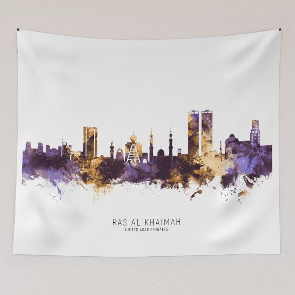Item preview, Ras Al Khaimah Skyline designed and sold by ArtPrints.