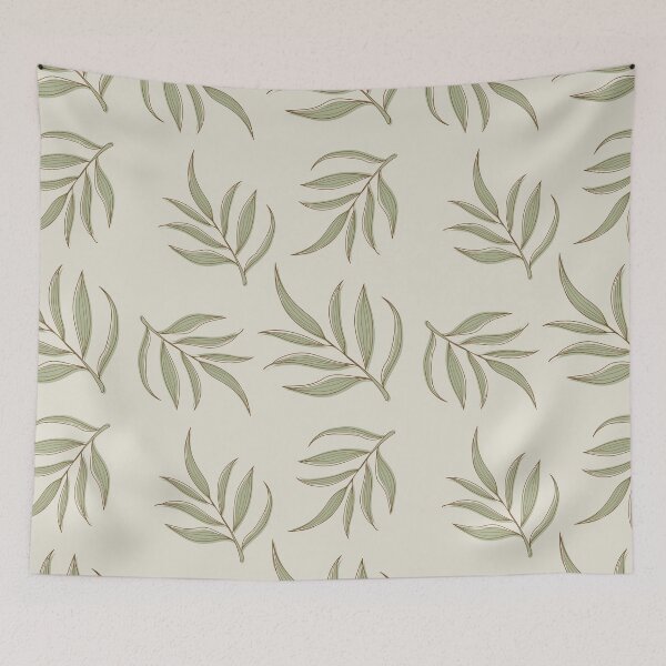 Item preview, Tropical leaves art designed and sold by RSDigitalPrintDesign.
