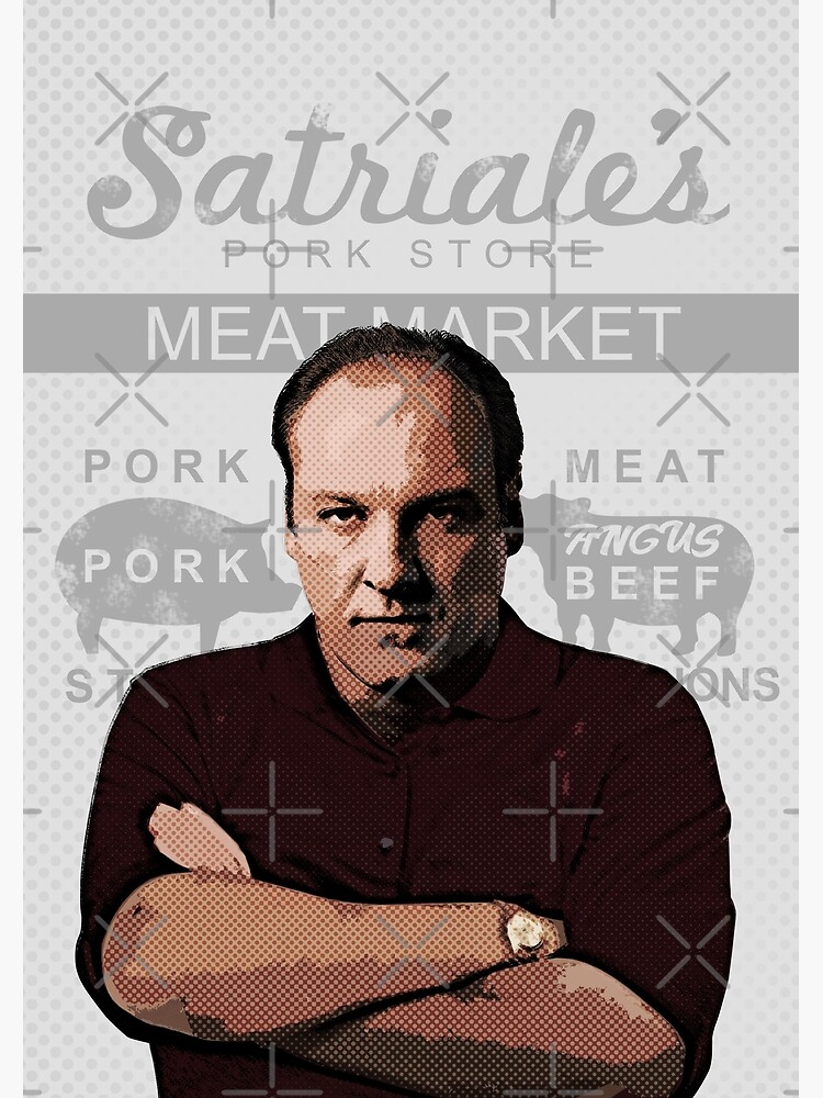 Discover Tony Sporano - The Sopranos Premium Matte Vertical Poster