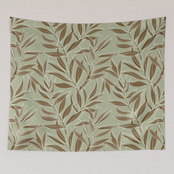 Item preview, Tropical leaves art designed and sold by RSDigitalPrintDesign.