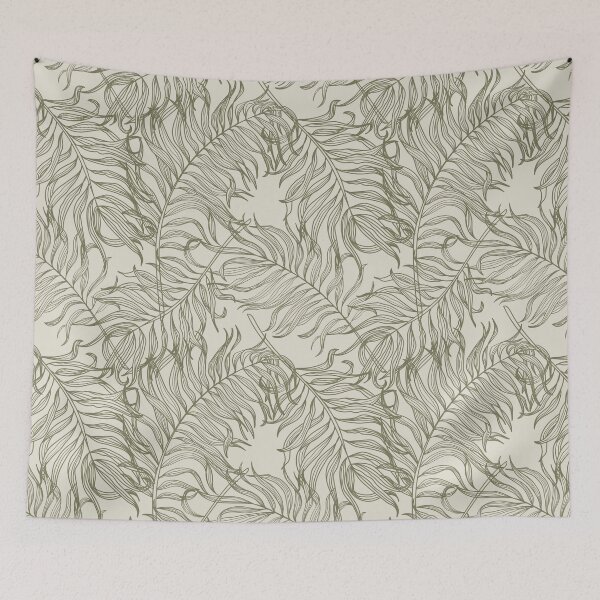 Item preview, Tropical leaves art designed and sold by RSDigitalPrintDesign.