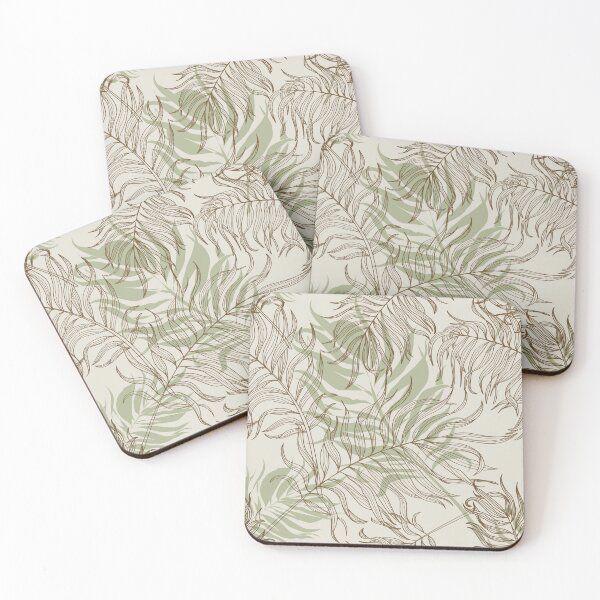 Item preview, Tropical leaves art designed and sold by RSDigitalPrintDesign.