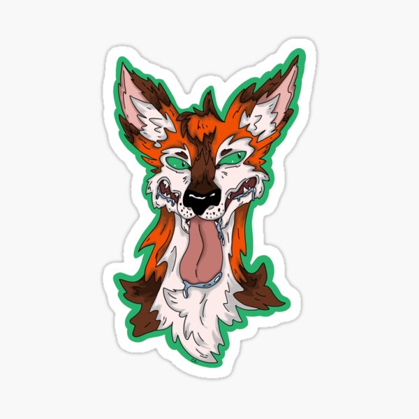 Funky Fox Sticker