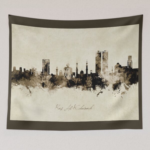 Item preview, Ras Al Khaimah Skyline designed and sold by ArtPrints.