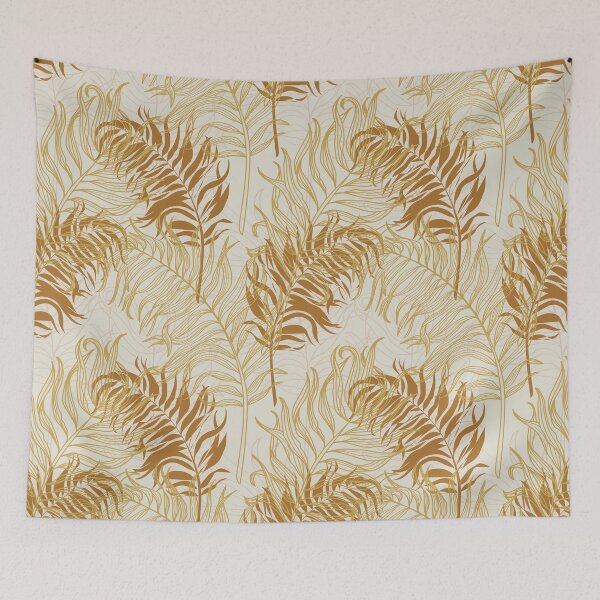 Item preview, Tropical leaves art designed and sold by RSDigitalPrintDesign.