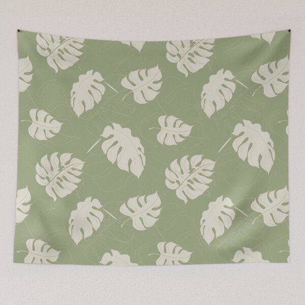 Item preview, Tropical leaves art designed and sold by RSDigitalPrintDesign.