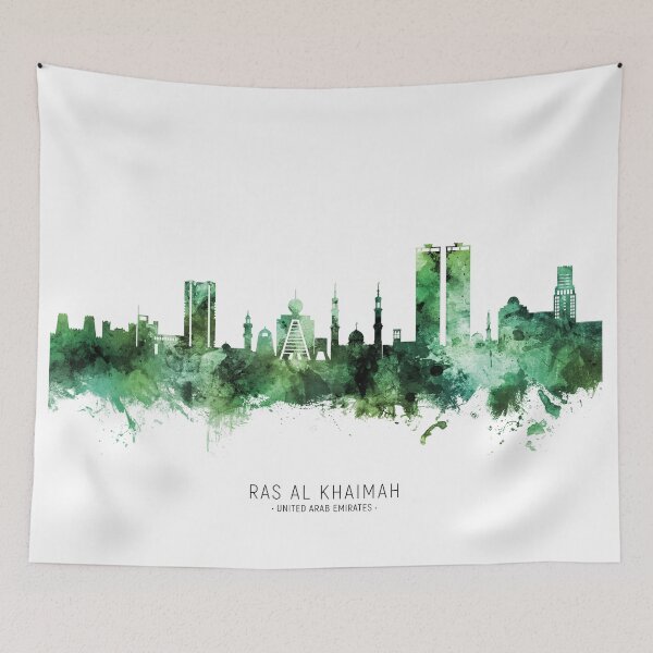 Item preview, Ras Al Khaimah Skyline designed and sold by ArtPrints.