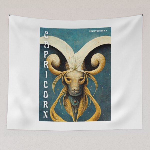 Item preview, Capricorn - Zodiac Sign Created by AI designed and sold by Created-by-AI.