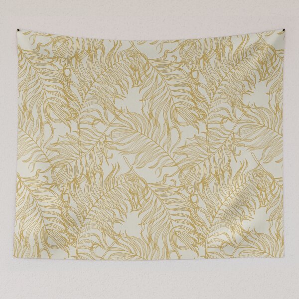 Item preview, Tropical leaves art designed and sold by RSDigitalPrintDesign.