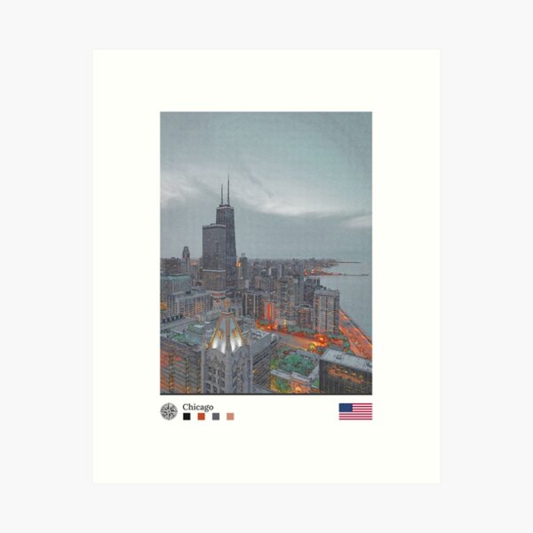 Item preview, Chicago USA City designed and sold by Alexandra Rty.