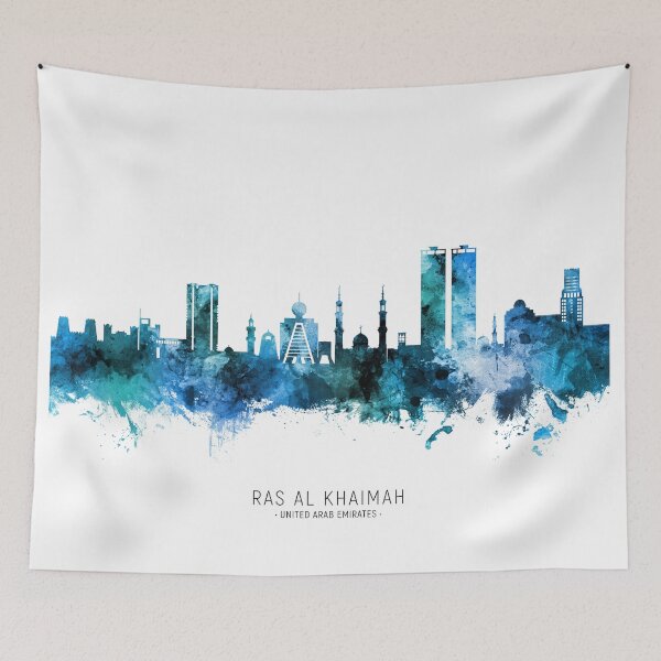 Item preview, Ras Al Khaimah Skyline designed and sold by ArtPrints.