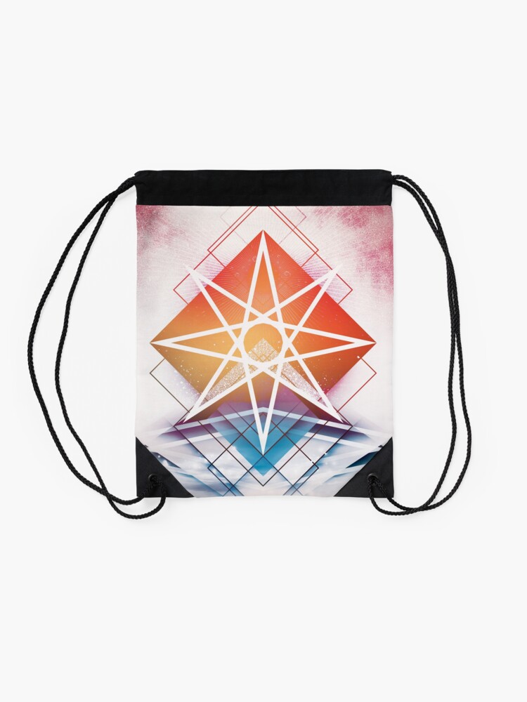 Alternate view of Eternal Road Drawstring Bag