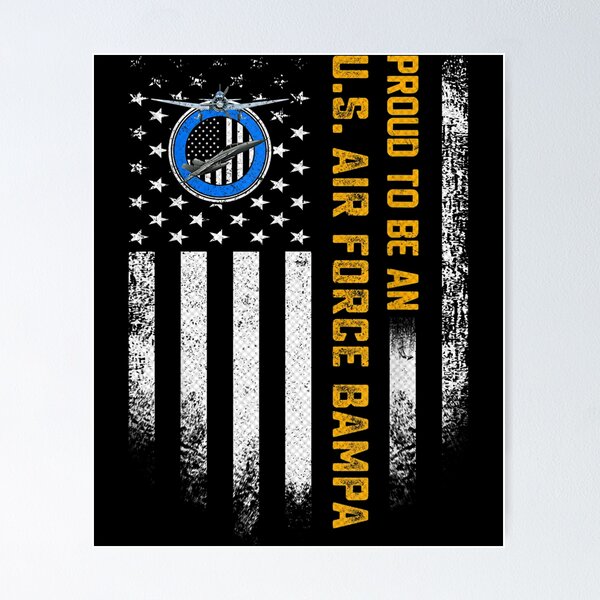 Item preview, Vintage Usa Flag Proud To Be An Us Air Force Veteran Bampa  designed and sold by u8ritaae.