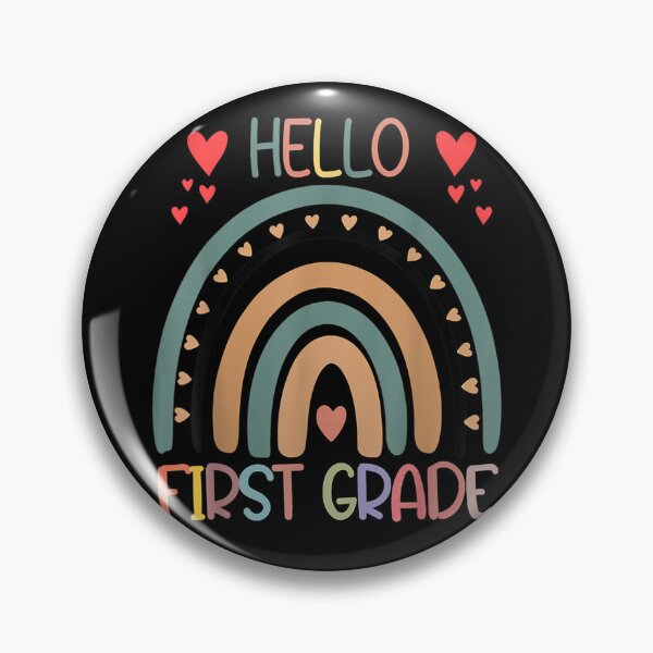 Item preview, Hello First Grade Rainbow Back To School Teachers Kids Girls  designed and sold by u8ritaae.