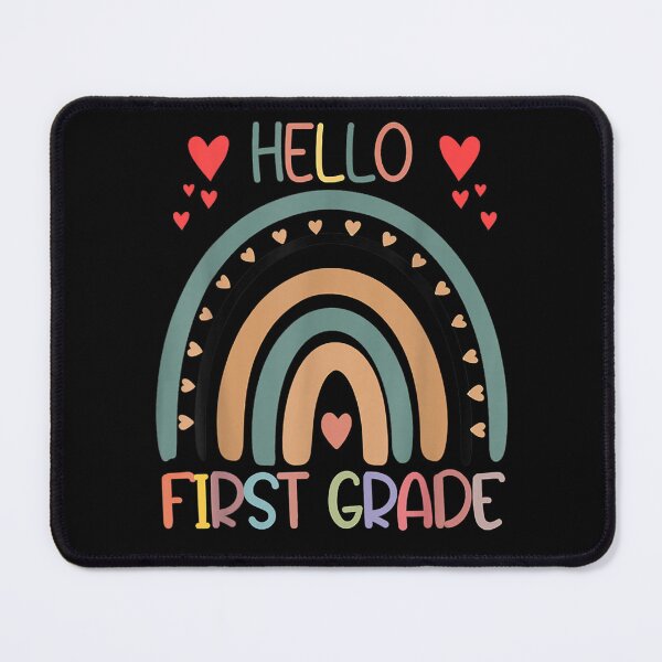 Item preview, Hello First Grade Rainbow Back To School Teachers Kids Girls designed and sold by u8ritaae.