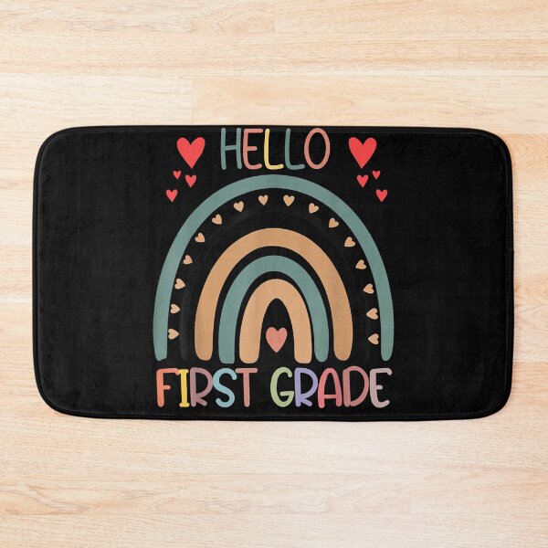 Item preview, Hello First Grade Rainbow Back To School Teachers Kids Girls  designed and sold by u8ritaae.