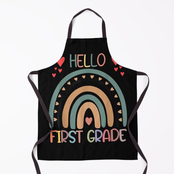 Item preview, Hello First Grade Rainbow Back To School Teachers Kids Girls designed and sold by u8ritaae.