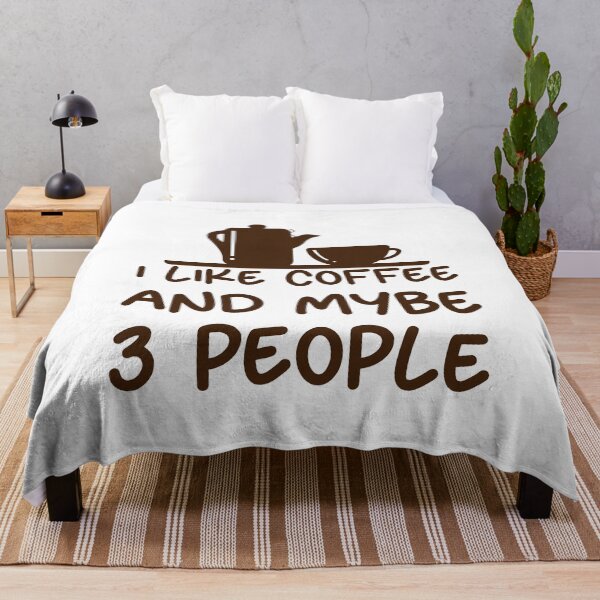 Item preview, coffee loversfunny design i like coffee and maybe 3 people coffee lovers gift idea designed and sold by KHELISTORE.