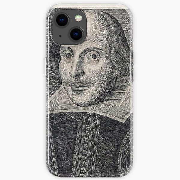 William Shakespeare Portrait iPhone Soft Case