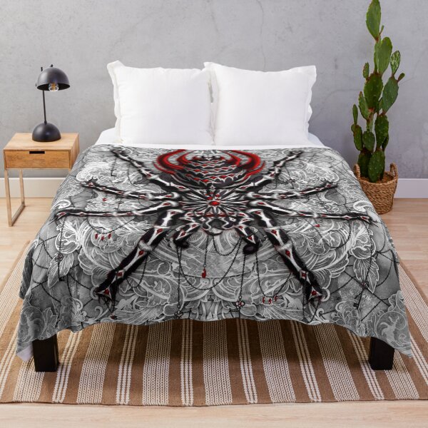 Item preview, White Goth Spider - Black and Red designed and sold by Abysm Internal.
