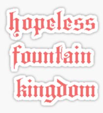 halsey - hopeless fountain kingdom Sticker