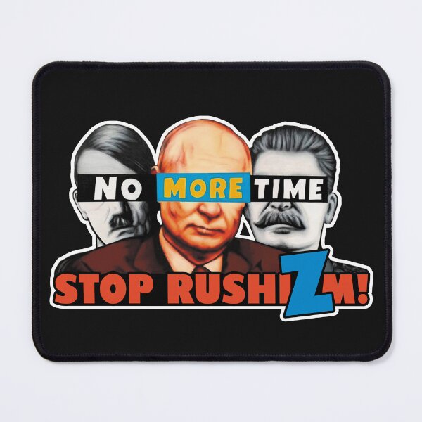 Item preview, No More Time - Stop RushiZm designed and sold by UA-Shirts.