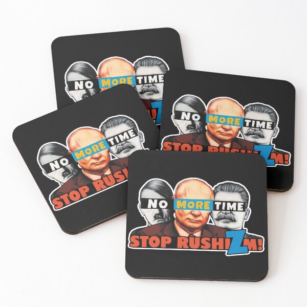 Item preview, No More Time - Stop RushiZm designed and sold by UA-Shirts.