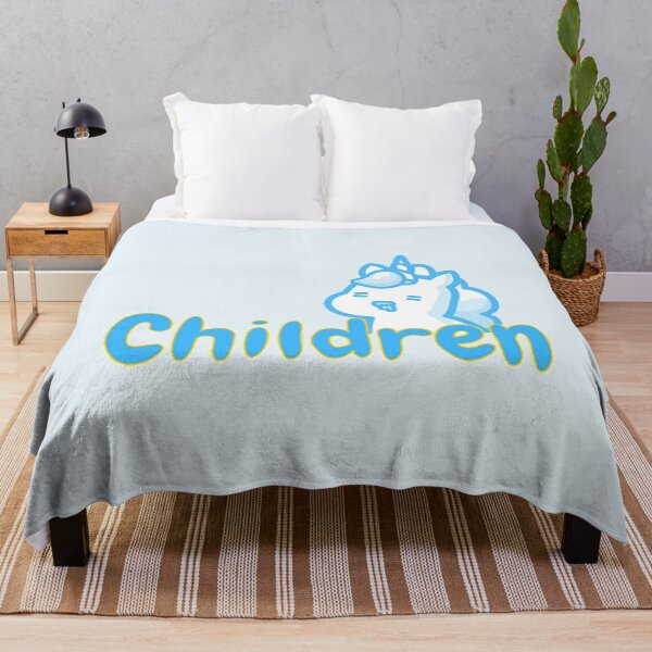 Item preview, Creepy Unicorn eats children Unicorse blue designed and sold by MagicalBoun.