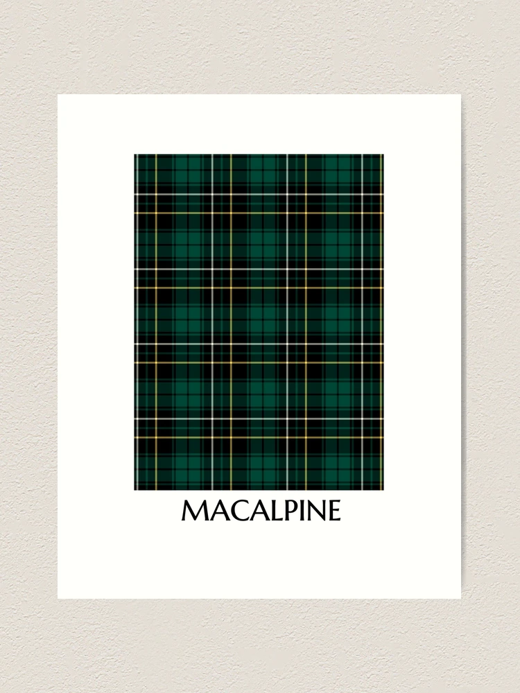 Clan MacAlpine Tartan