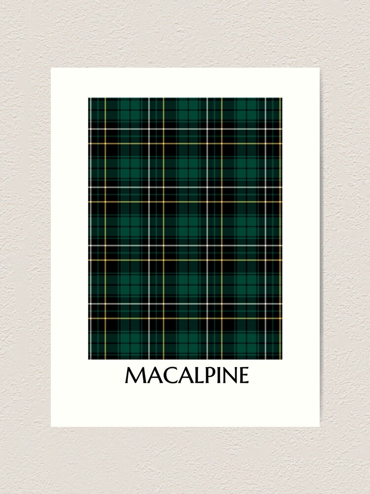 Clan MacAlpine Tartan
