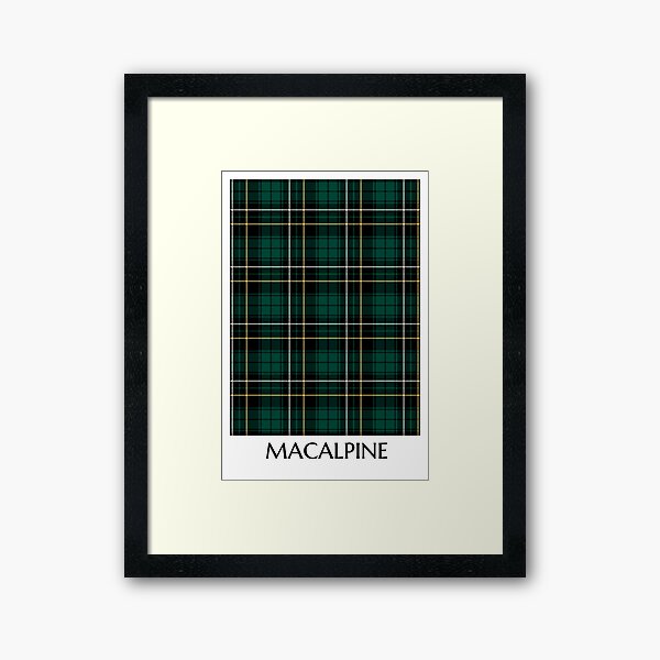 Item preview, Clan MacAlpine Tartan designed and sold by plaidwerx.