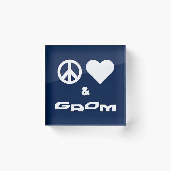 Item preview, Peace Love and Grom designed and sold by ItsMeRuva.