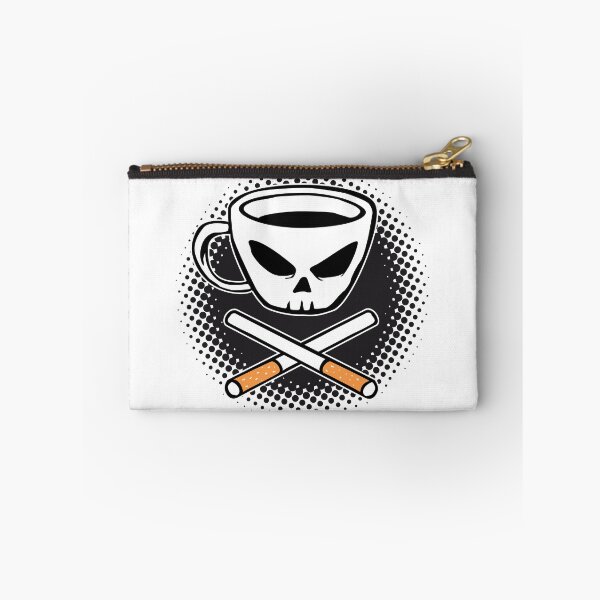 Item preview, Coffee skull and cigarettes designed and sold by joakynrivas.