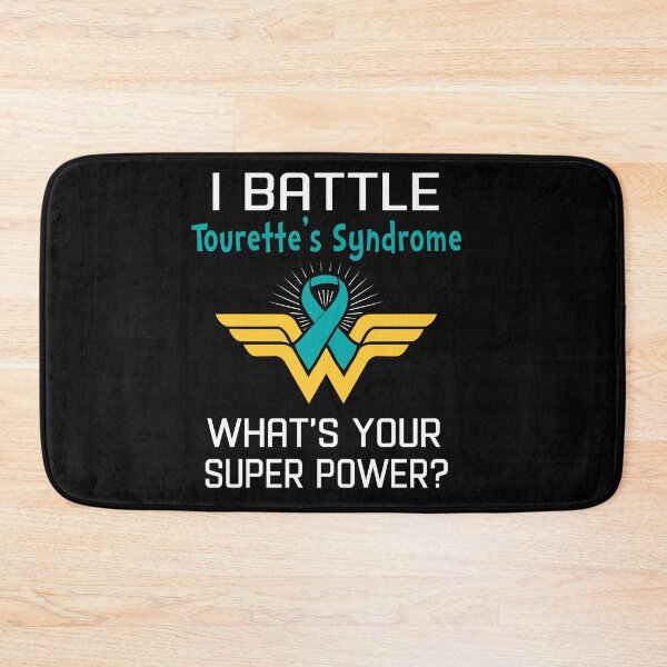 Item preview, I Battle Tourette's Syndrome What's Your Super Power Support Tourette's Syndrome Warrior Gifts  designed and sold by Sabfit.