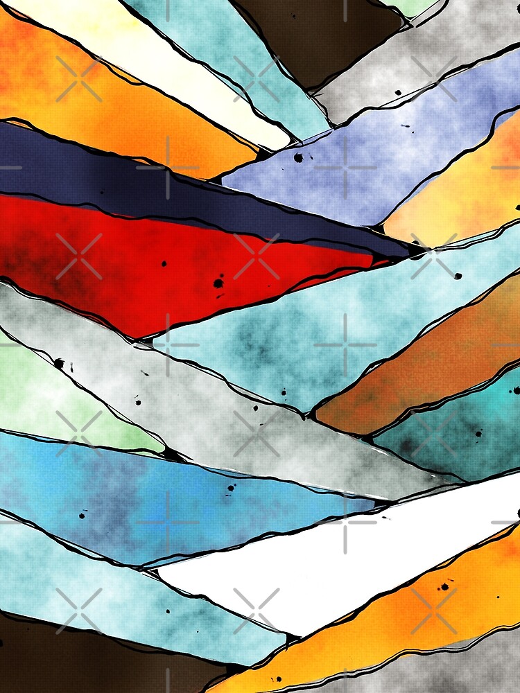 Angles of Textured Colors by perkinsdesigns