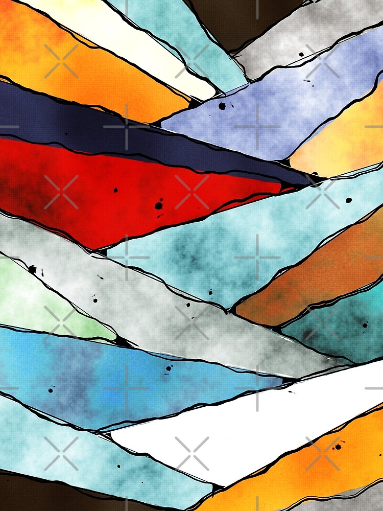 Angles of Textured Colors by perkinsdesigns