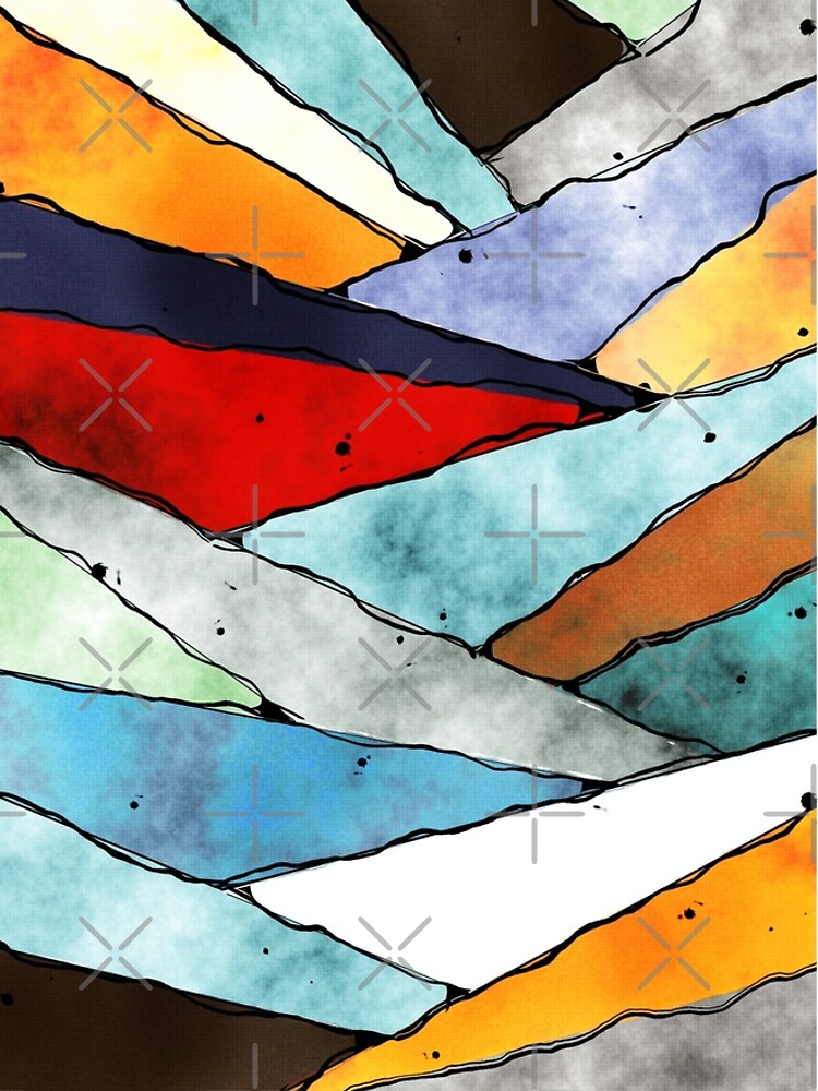 Angles of Textured Colors by perkinsdesigns