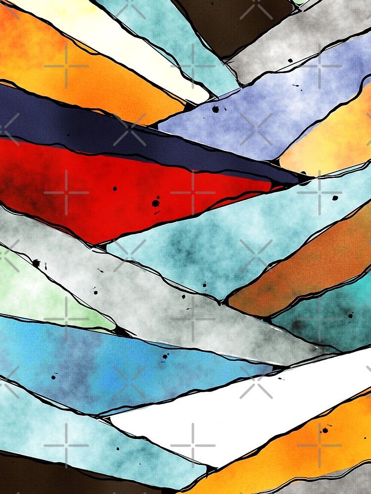 Angles of Textured Colors by perkinsdesigns