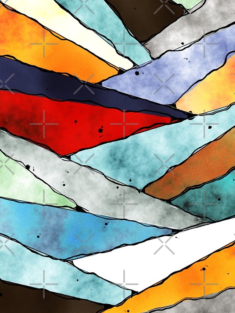 Angles of Textured Colors by perkinsdesigns