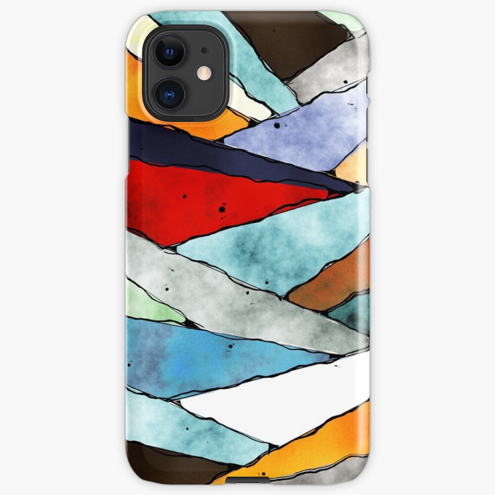 Angles of Textured Colors iPhone Case & Cover
