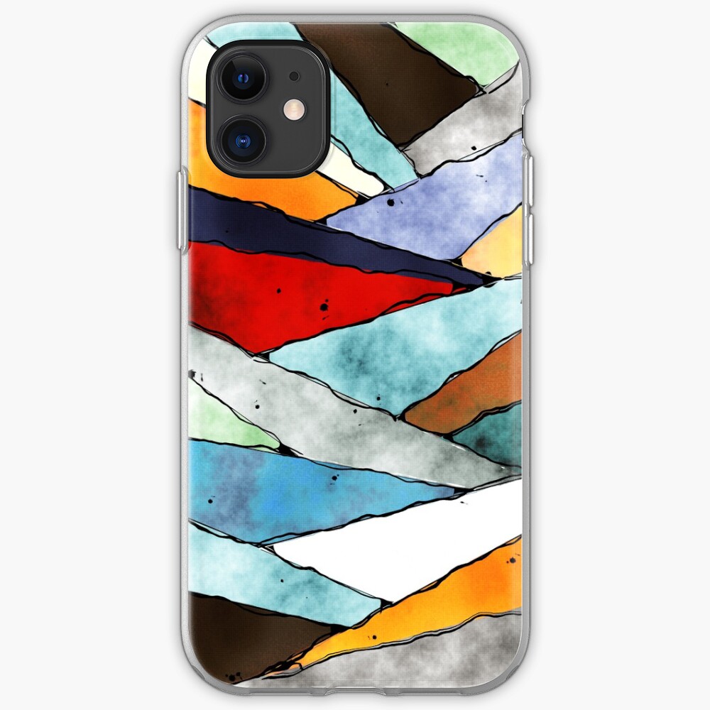 Angles of Textured Colors iPhone Case & Cover
